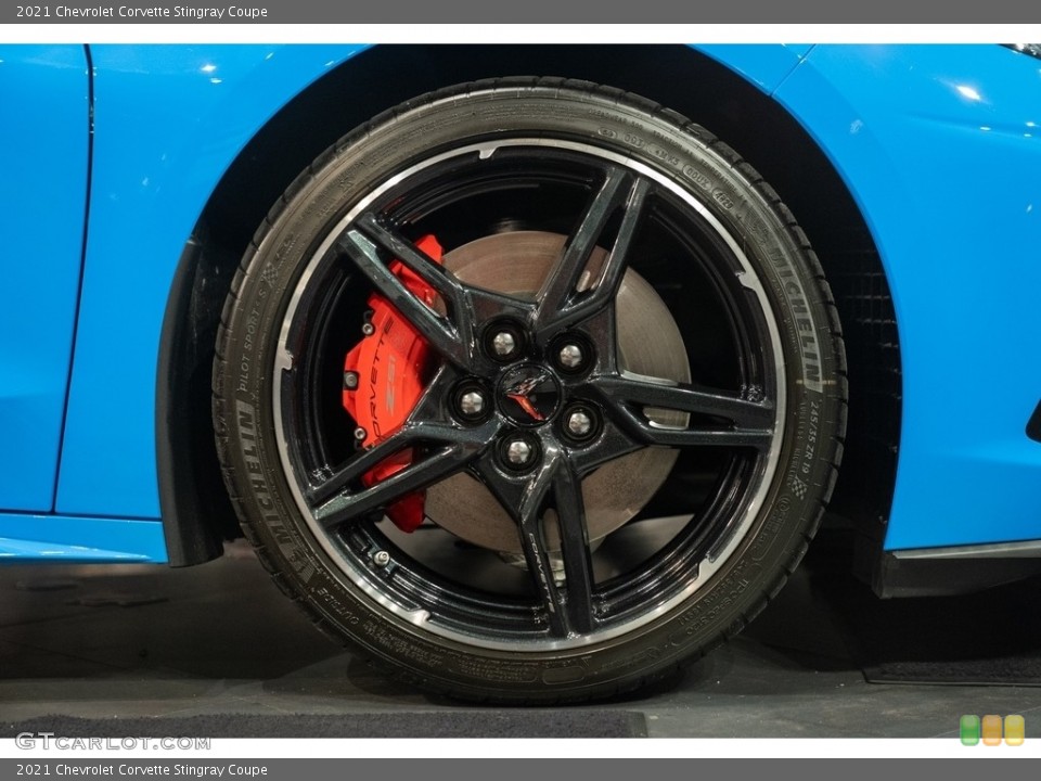 2021 Chevrolet Corvette Stingray Coupe Wheel and Tire Photo #143860156