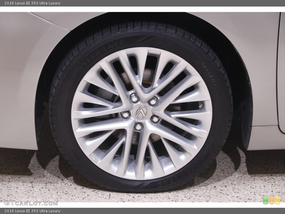 2016 Lexus ES 350 Ultra Luxury Wheel and Tire Photo #143866539
