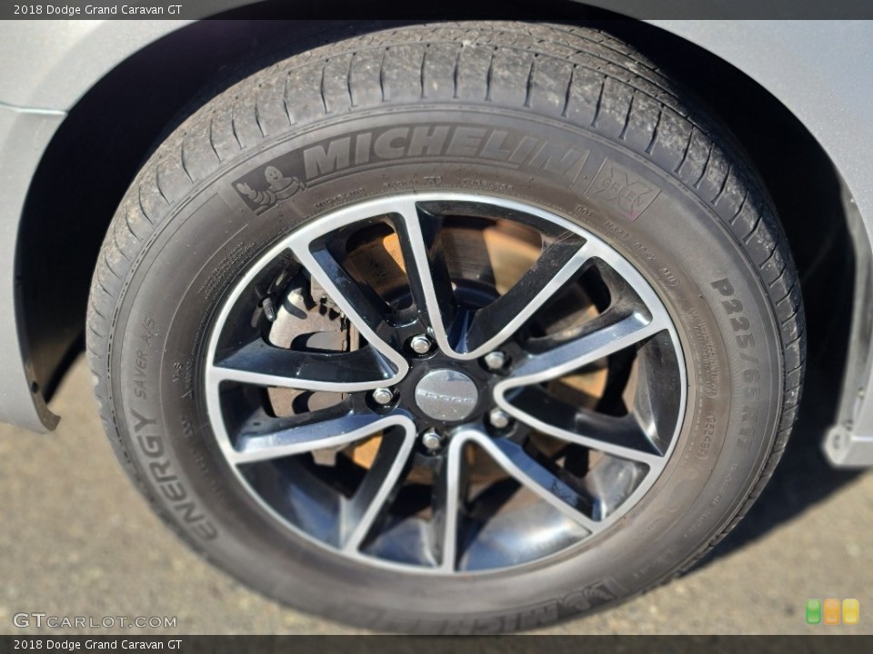 2018 Dodge Grand Caravan GT Wheel and Tire Photo #143882237