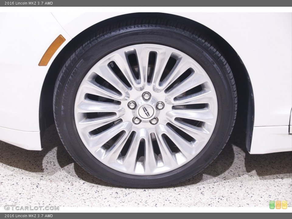 2016 Lincoln MKZ 3.7 AWD Wheel and Tire Photo #143893862