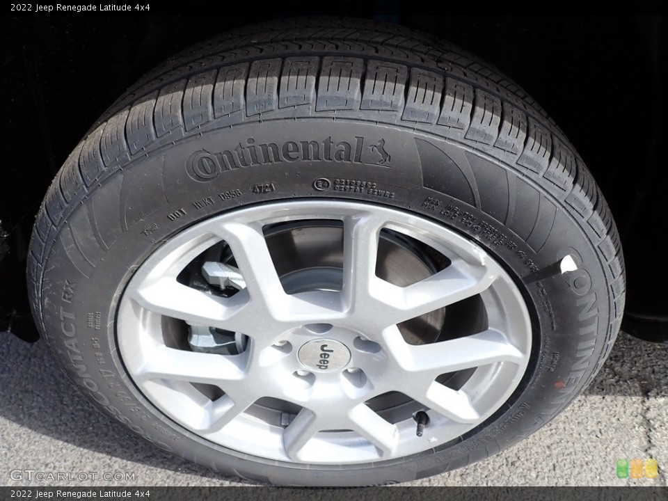 2022 Jeep Renegade Latitude 4x4 Wheel and Tire Photo #143905440