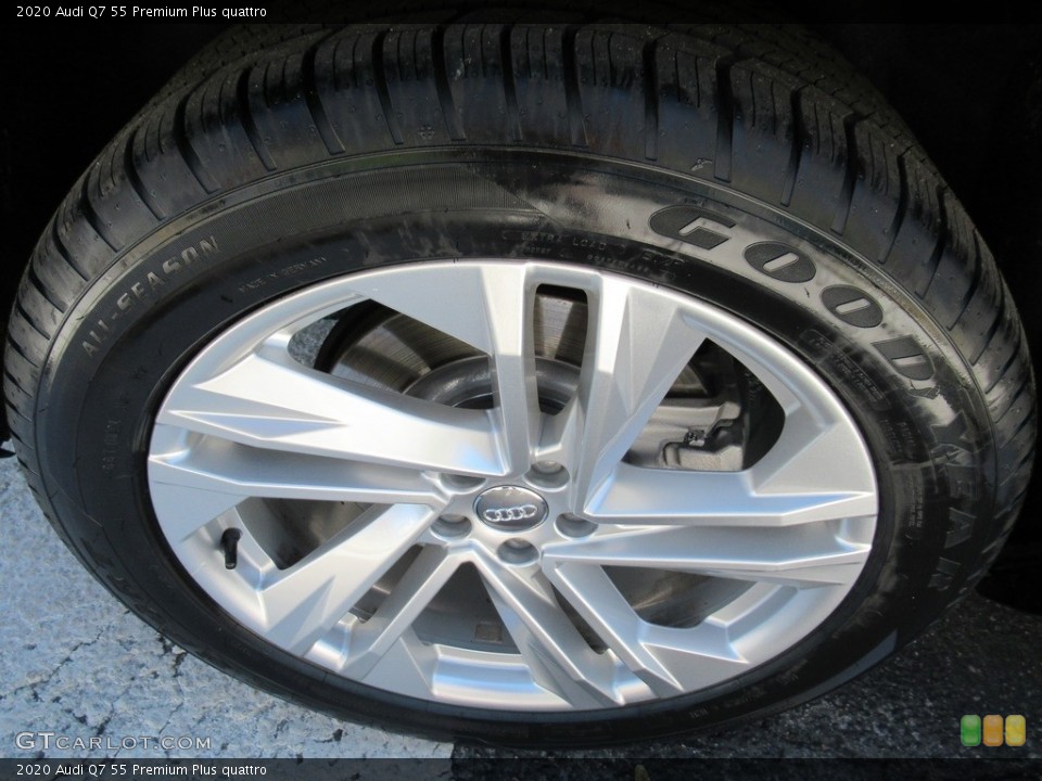 2020 Audi Q7 55 Premium Plus quattro Wheel and Tire Photo #143905830