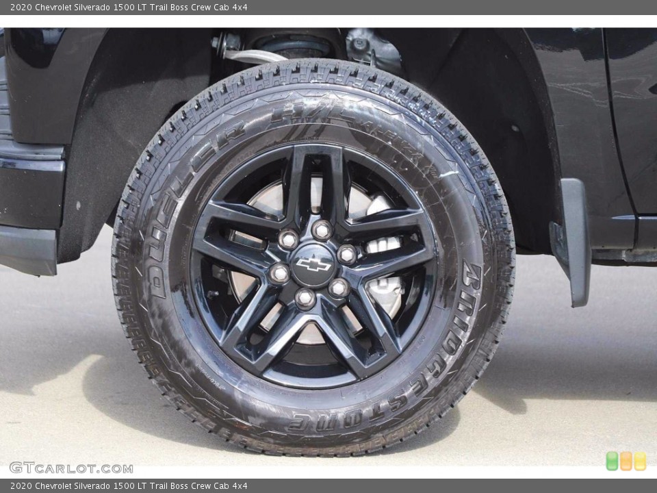 2020 Chevrolet Silverado 1500 LT Trail Boss Crew Cab 4x4 Wheel and Tire Photo #143915396