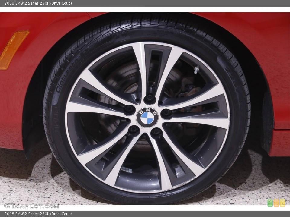 2018 BMW 2 Series 230i xDrive Coupe Wheel and Tire Photo #143917163