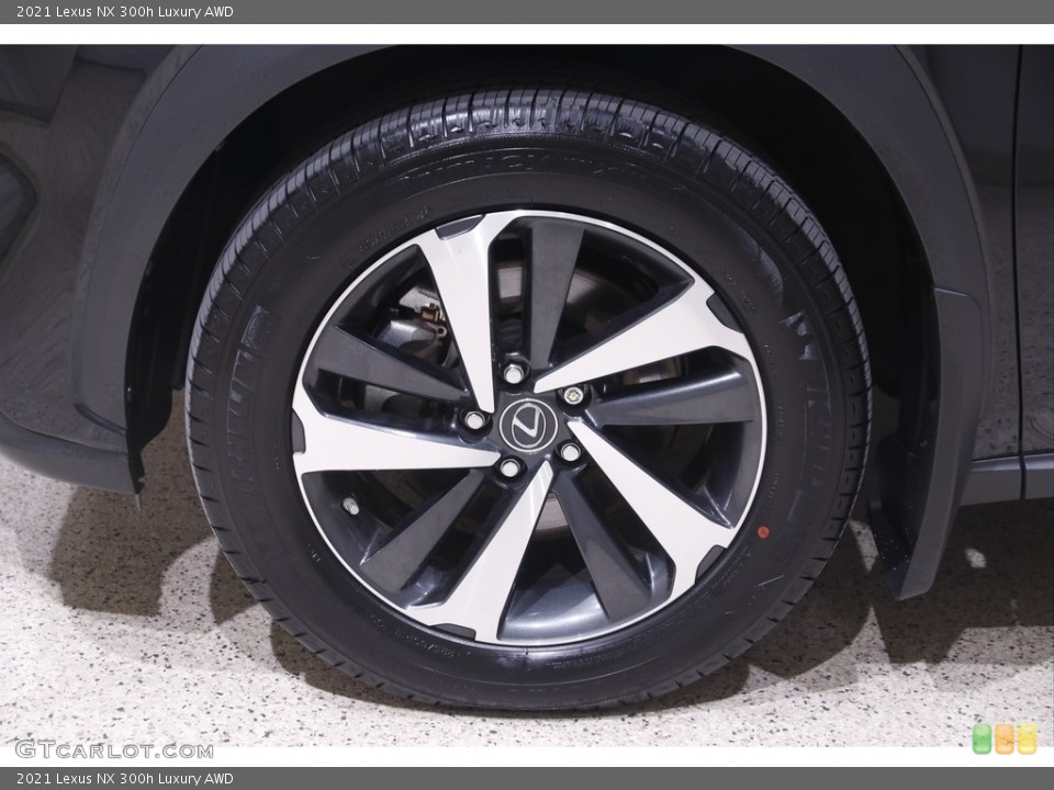 2021 Lexus NX 300h Luxury AWD Wheel and Tire Photo #143920811