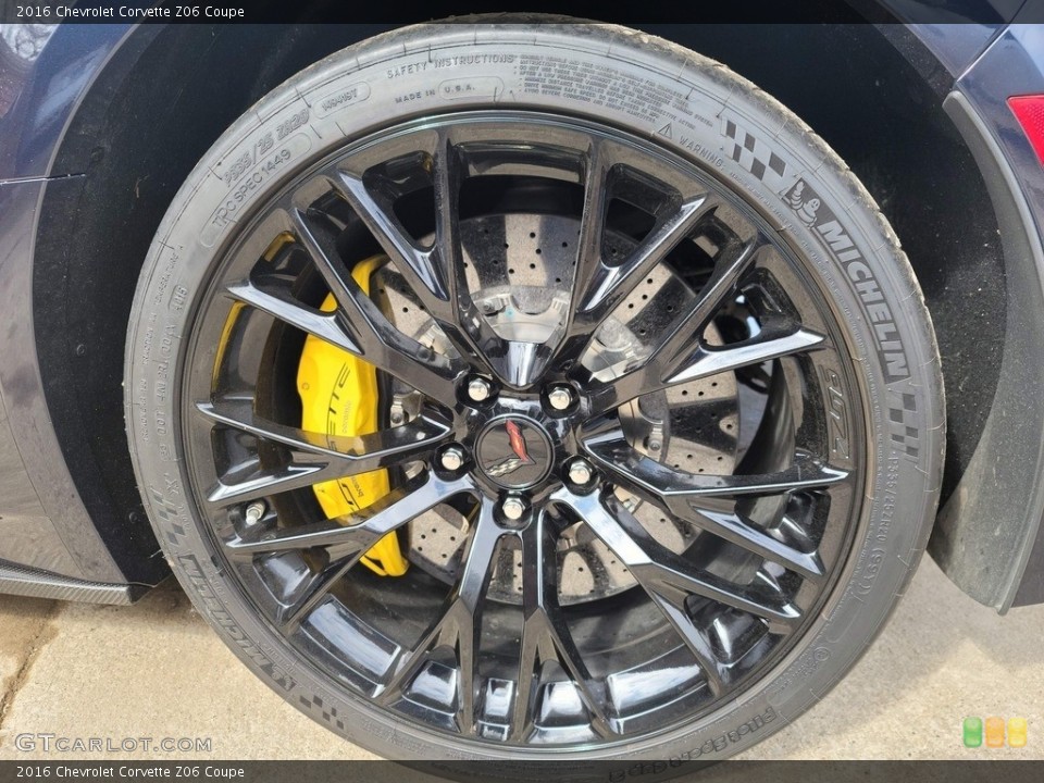 2016 Chevrolet Corvette Z06 Coupe Wheel and Tire Photo #143934925