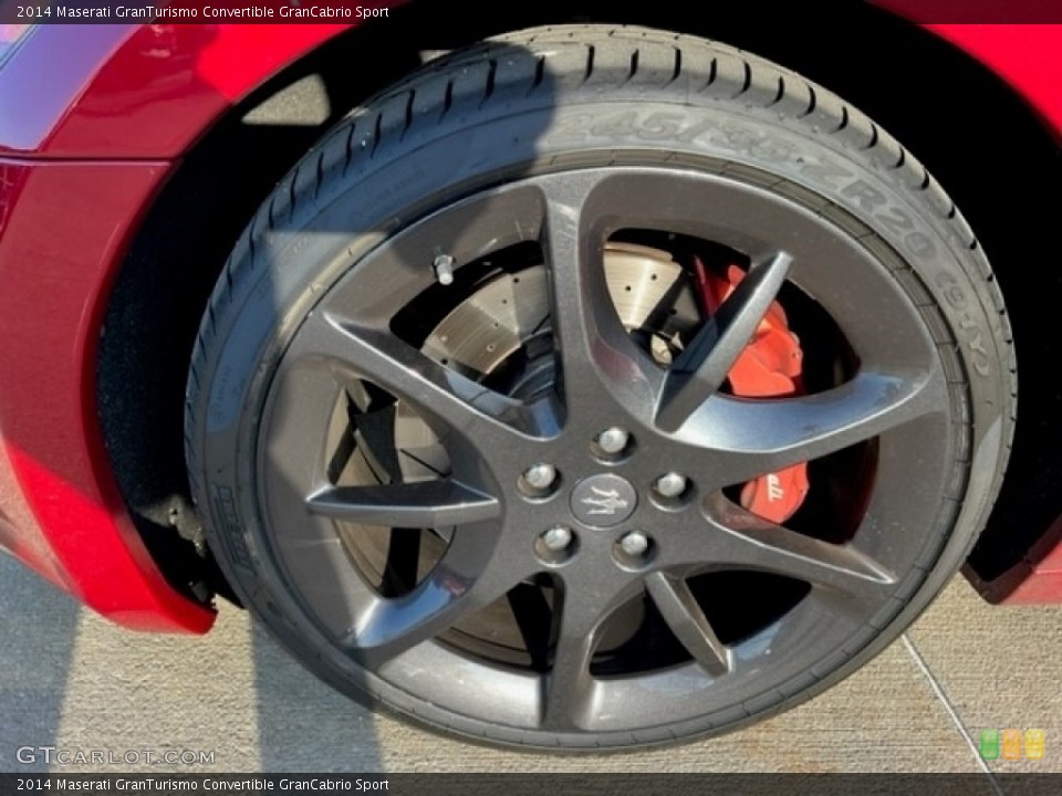 2014 Maserati GranTurismo Convertible GranCabrio Sport Wheel and Tire Photo #143936883