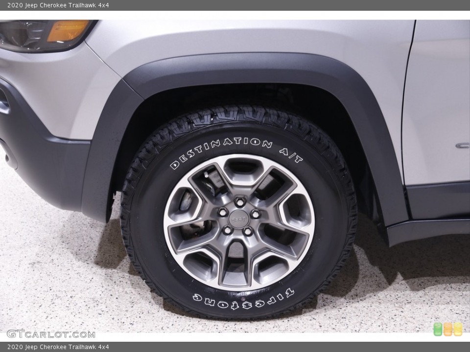 2020 Jeep Cherokee Trailhawk 4x4 Wheel and Tire Photo #143940276