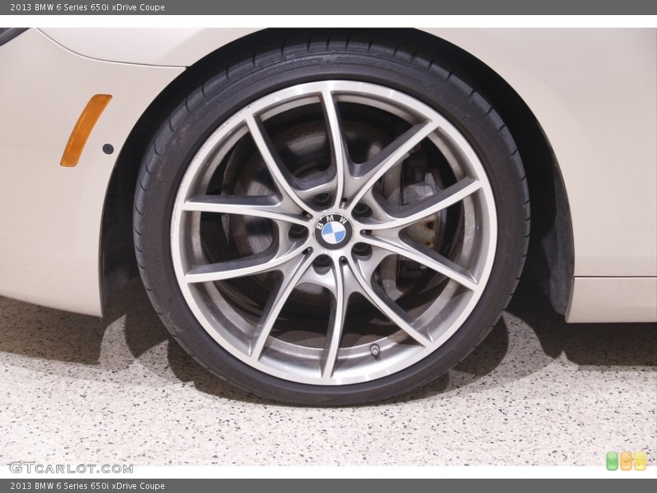 2013 BMW 6 Series 650i xDrive Coupe Wheel and Tire Photo #143940402
