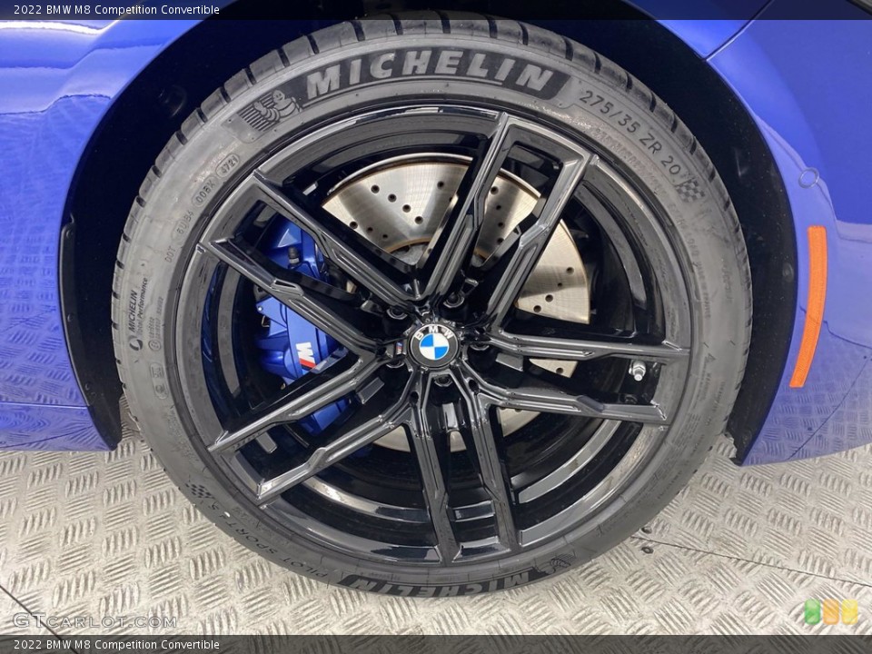 2022 BMW M8 Competition Convertible Wheel and Tire Photo #143940629