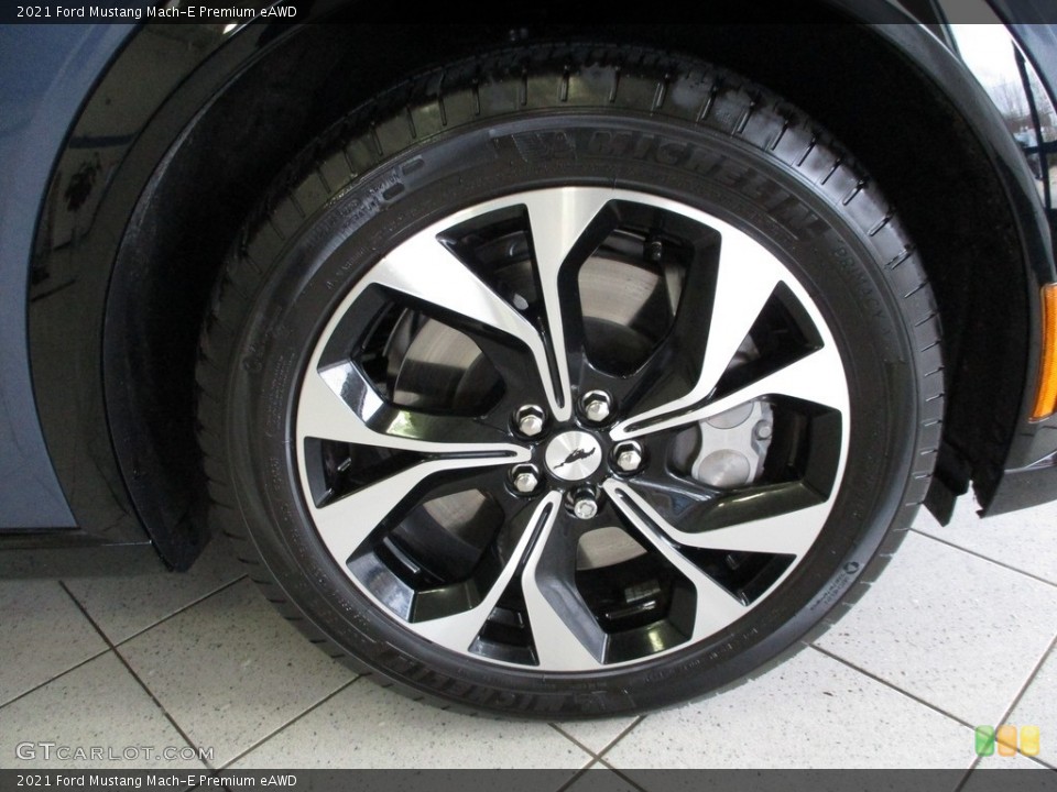 2021 Ford Mustang Mach-E Premium eAWD Wheel and Tire Photo #143940656