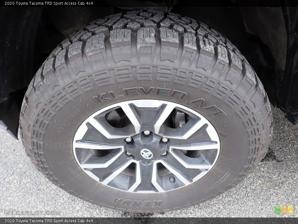 2020 Toyota Tacoma TRD Sport Access Cab 4x4 Wheel and Tire Photo #143943819