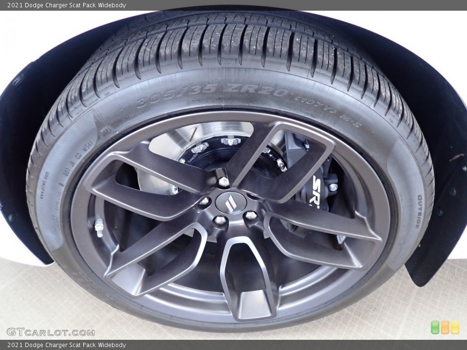 2021 Dodge Charger Scat Pack Widebody Wheel and Tire Photo #143946676