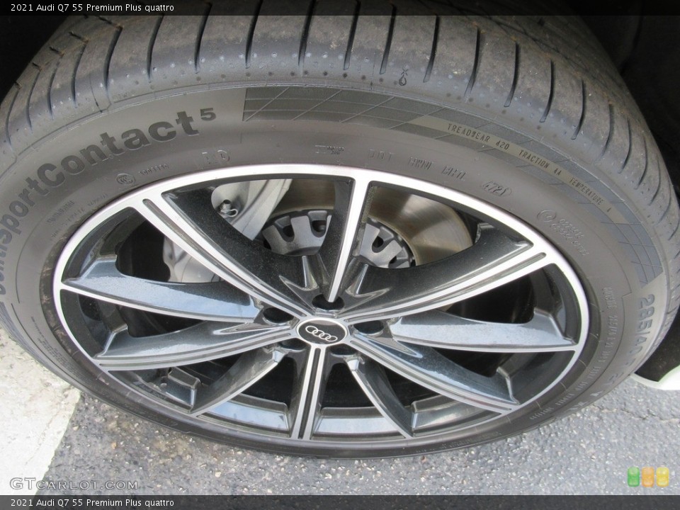 2021 Audi Q7 55 Premium Plus quattro Wheel and Tire Photo #143957532