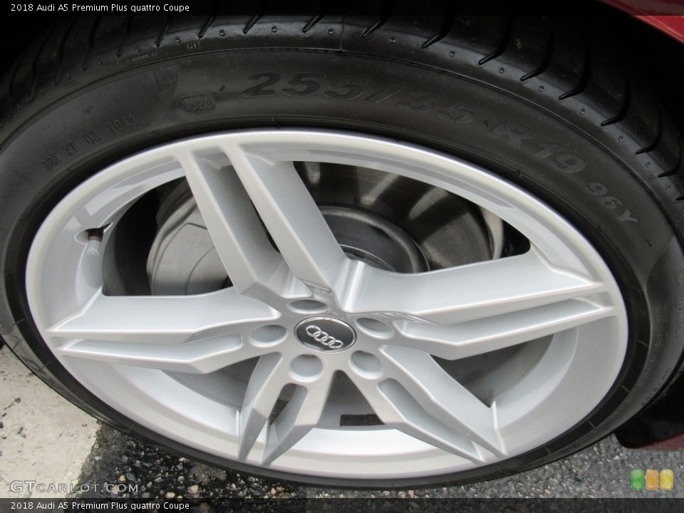 2018 Audi A5 Premium Plus quattro Coupe Wheel and Tire Photo #143961083