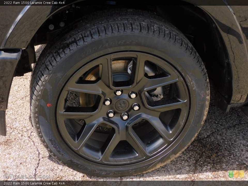 2022 Ram 1500 Laramie Crew Cab 4x4 Wheel and Tire Photo #143964017