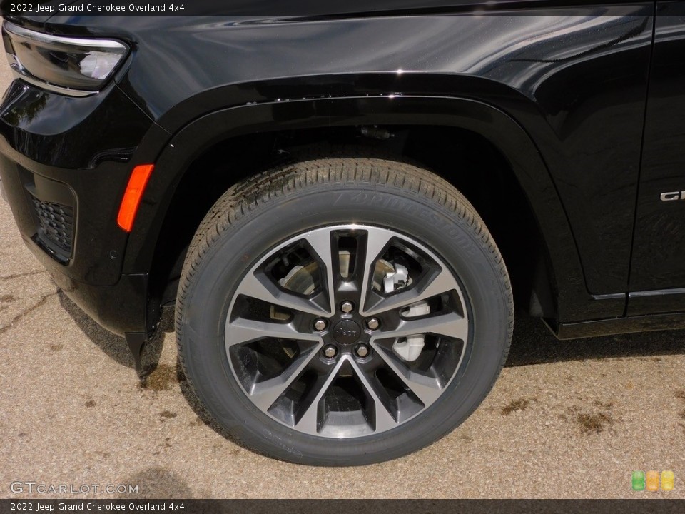 2022 Jeep Grand Cherokee Overland 4x4 Wheel and Tire Photo #143972120