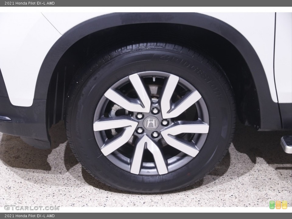2021 Honda Pilot EX-L AWD Wheel and Tire Photo #143973574