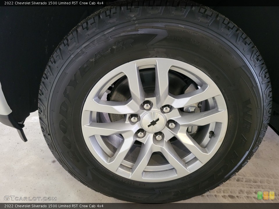2022 Chevrolet Silverado 1500 Limited RST Crew Cab 4x4 Wheel and Tire Photo #143977461