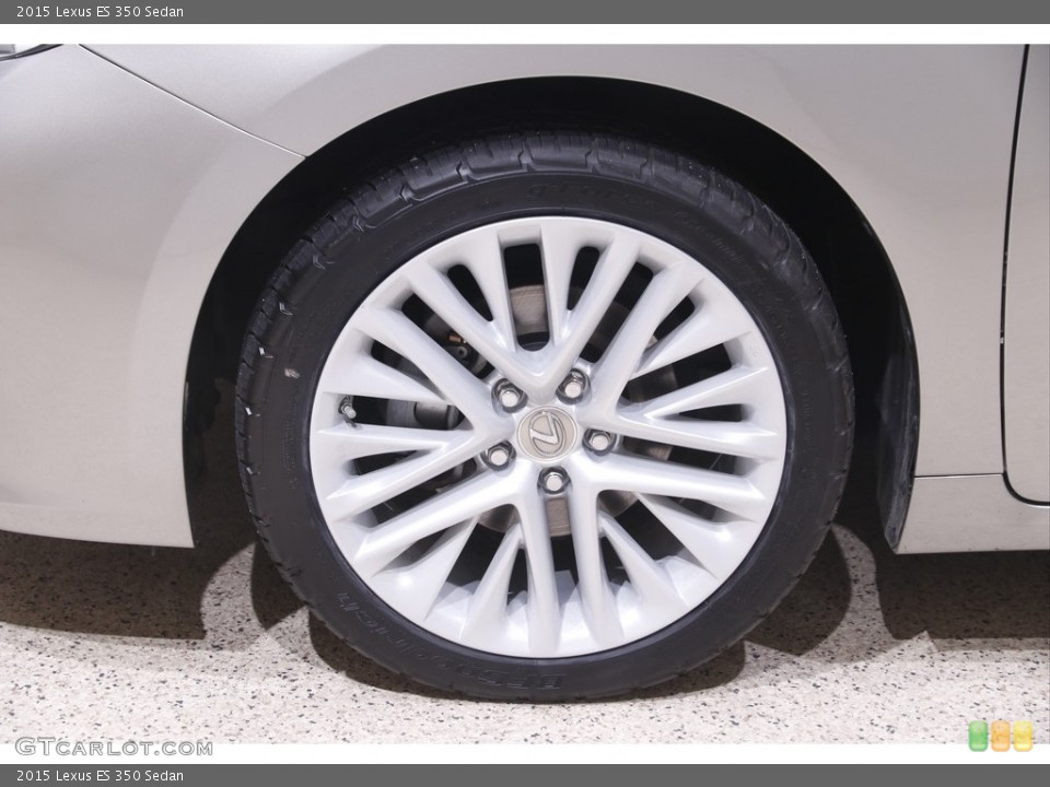 2015 Lexus ES 350 Sedan Wheel and Tire Photo #143981727