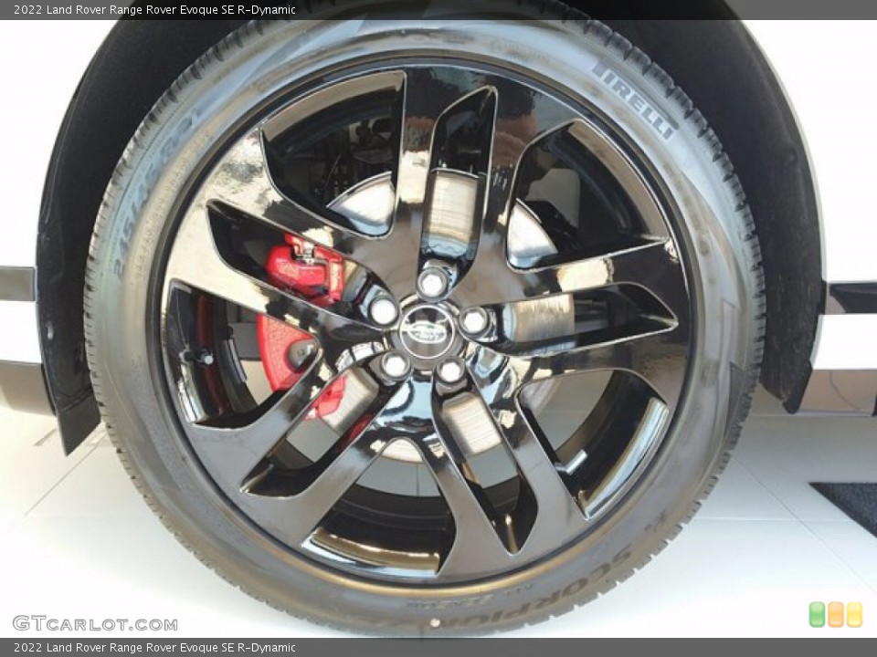 2022 Land Rover Range Rover Evoque SE R-Dynamic Wheel and Tire Photo #143982891