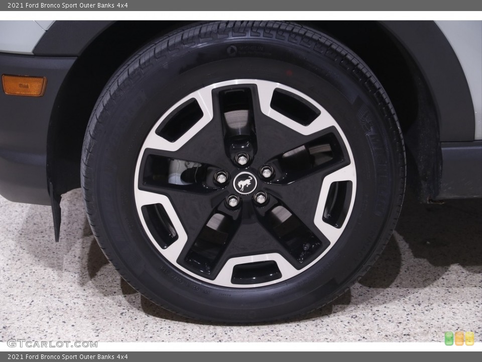2021 Ford Bronco Sport Outer Banks 4x4 Wheel and Tire Photo #143984280