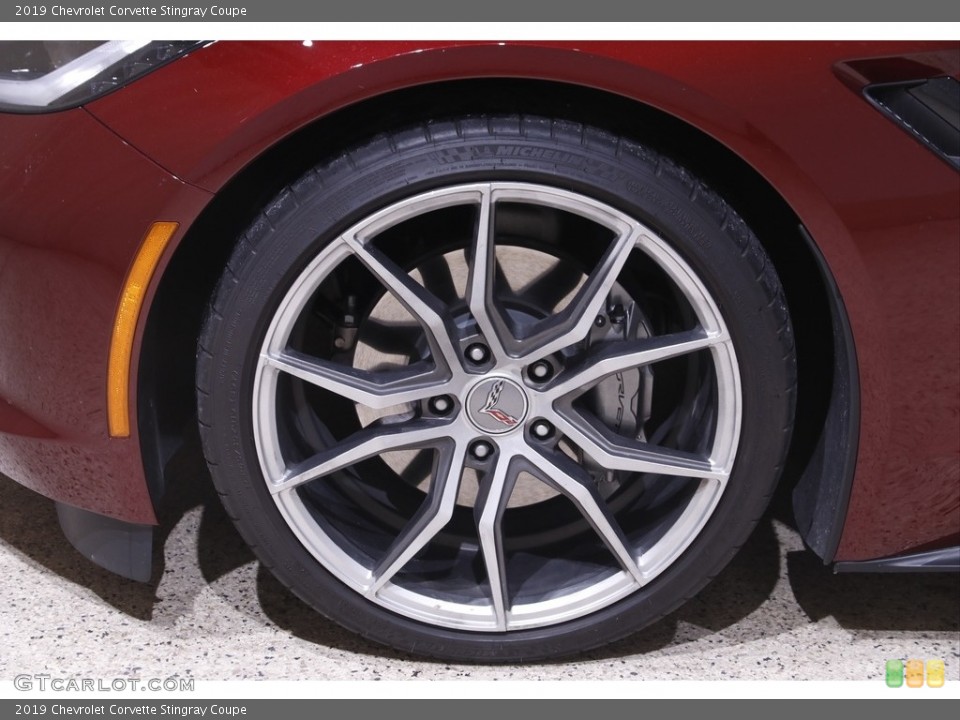 2019 Chevrolet Corvette Stingray Coupe Wheel and Tire Photo #143984715