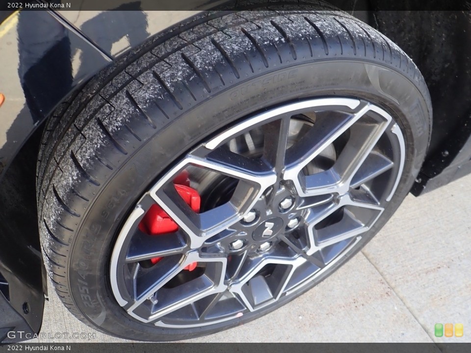 2022 Hyundai Kona N Wheel and Tire Photo #143988525