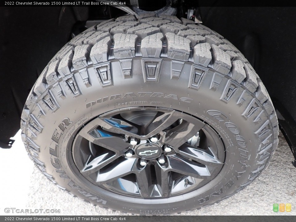 2022 Chevrolet Silverado 1500 Limited LT Trail Boss Crew Cab 4x4 Wheel and Tire Photo #143988528