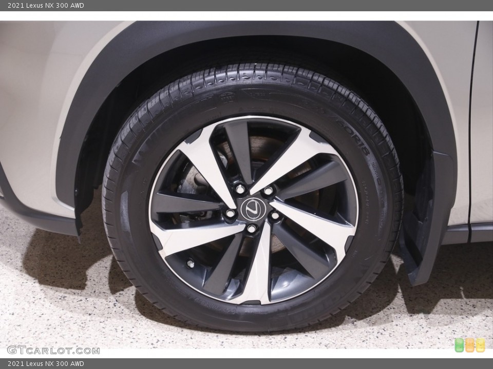 2021 Lexus NX 300 AWD Wheel and Tire Photo #143989299