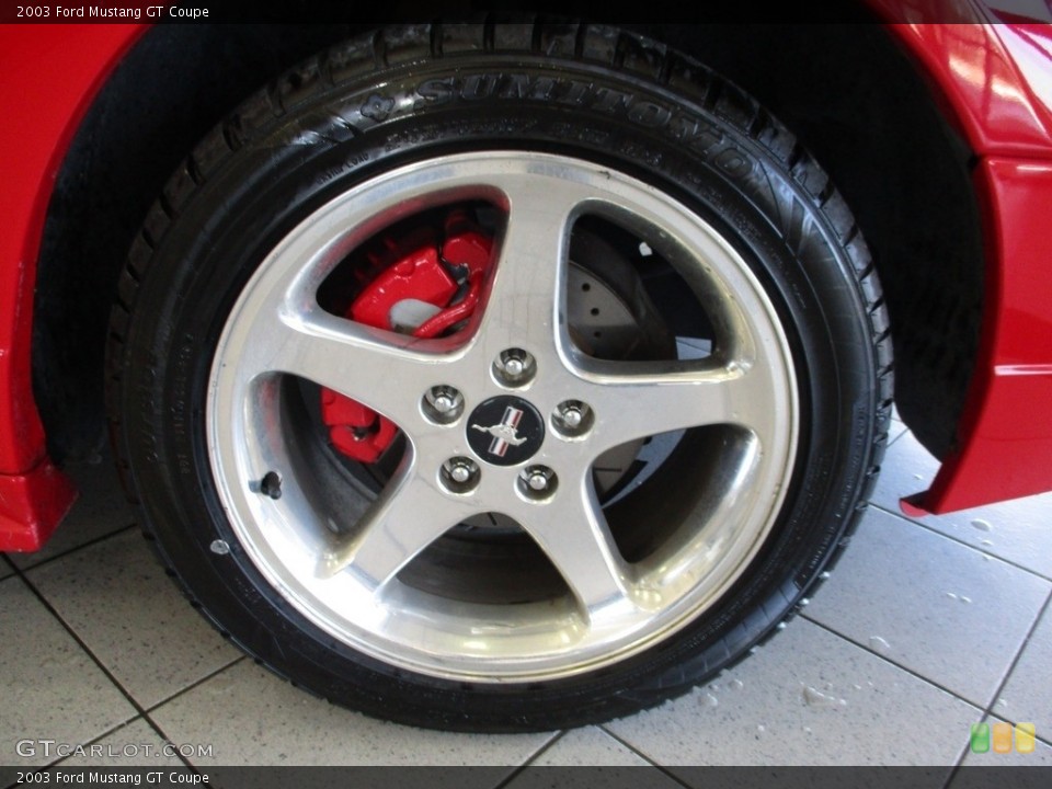 2003 Ford Mustang GT Coupe Wheel and Tire Photo #143992893