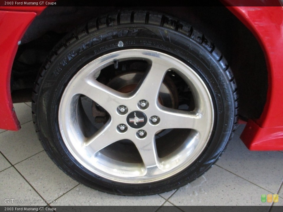 2003 Ford Mustang GT Coupe Wheel and Tire Photo #143992923
