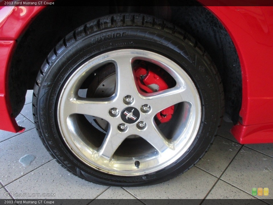 2003 Ford Mustang GT Coupe Wheel and Tire Photo #143993010
