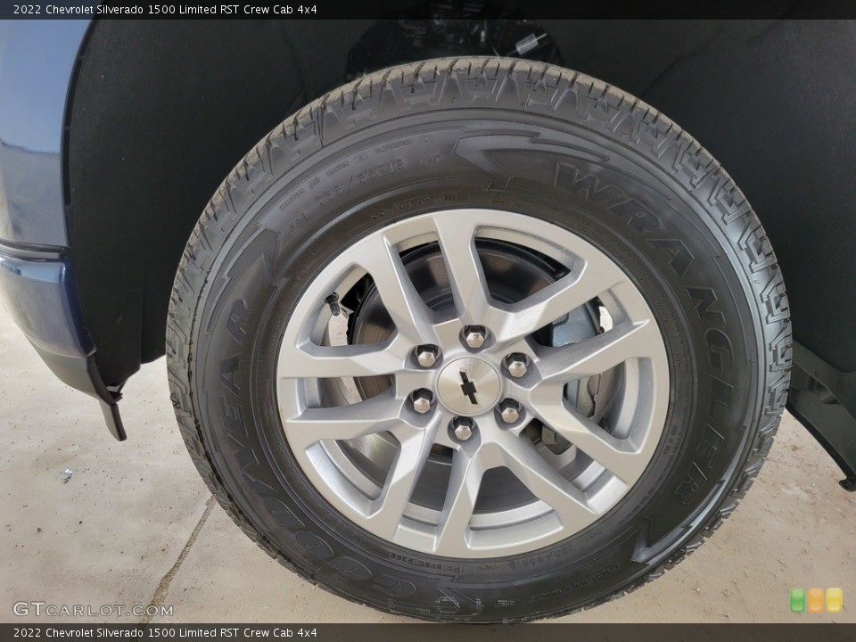 2022 Chevrolet Silverado 1500 Limited RST Crew Cab 4x4 Wheel and Tire Photo #143995559