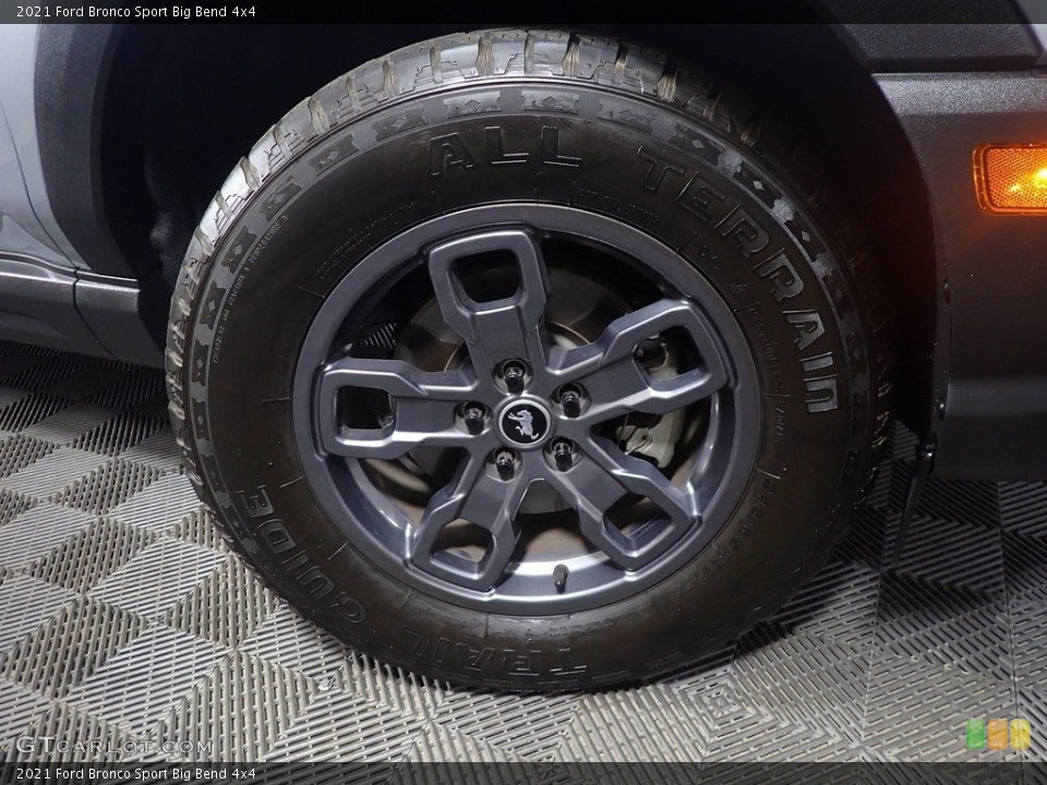 2021 Ford Bronco Sport Big Bend 4x4 Wheel and Tire Photo #143996474