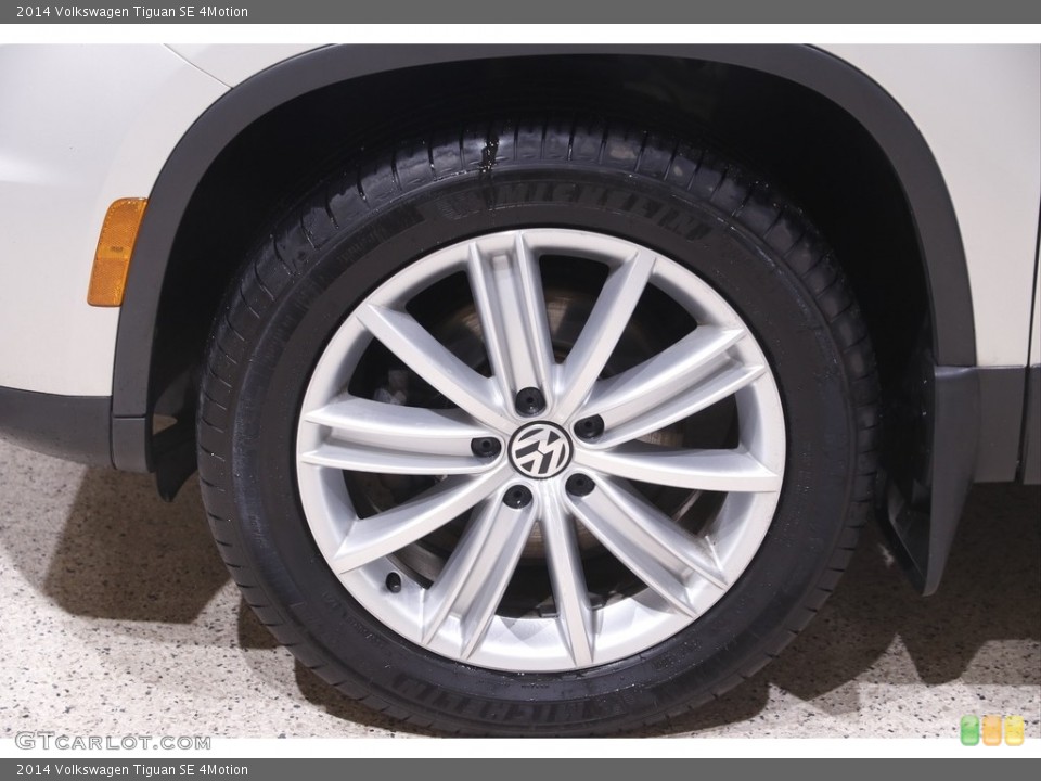 2014 Volkswagen Tiguan SE 4Motion Wheel and Tire Photo #143996783