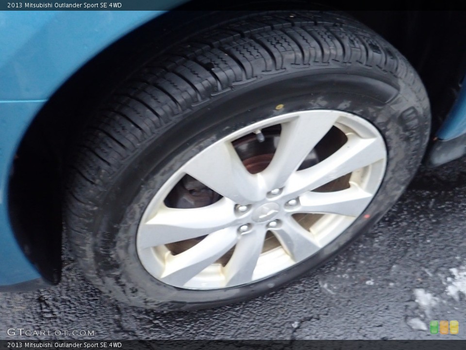 2013 Mitsubishi Outlander Sport SE 4WD Wheel and Tire Photo #143997095