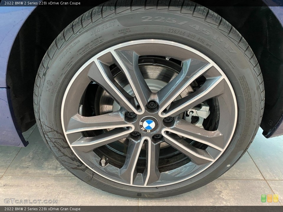 2022 BMW 2 Series 228i xDrive Gran Coupe Wheel and Tire Photo #144000465