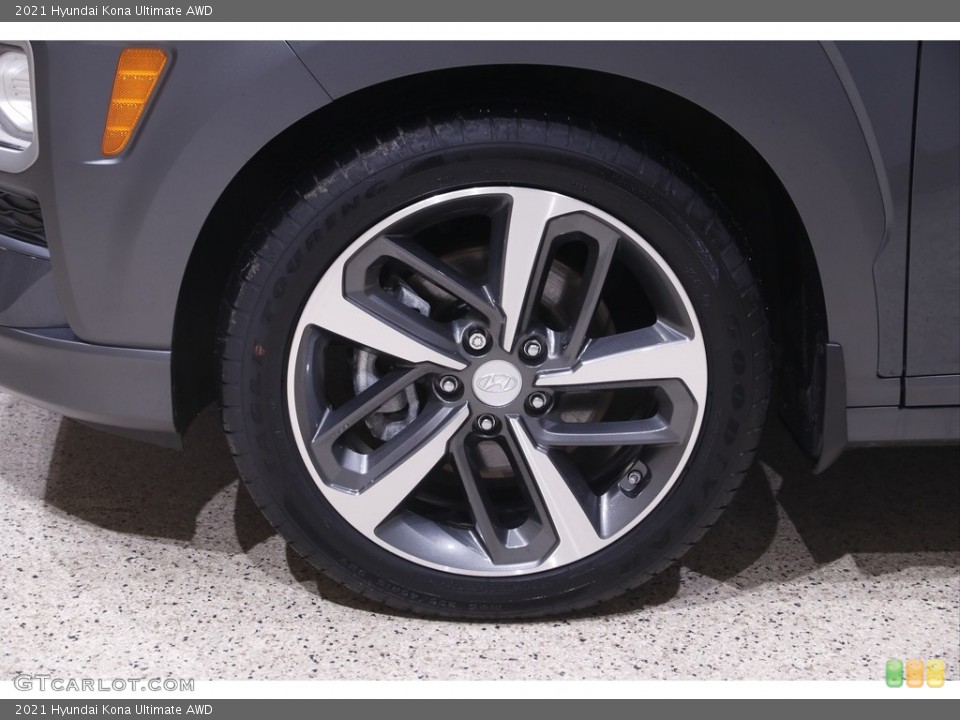 2021 Hyundai Kona Ultimate AWD Wheel and Tire Photo #144001329