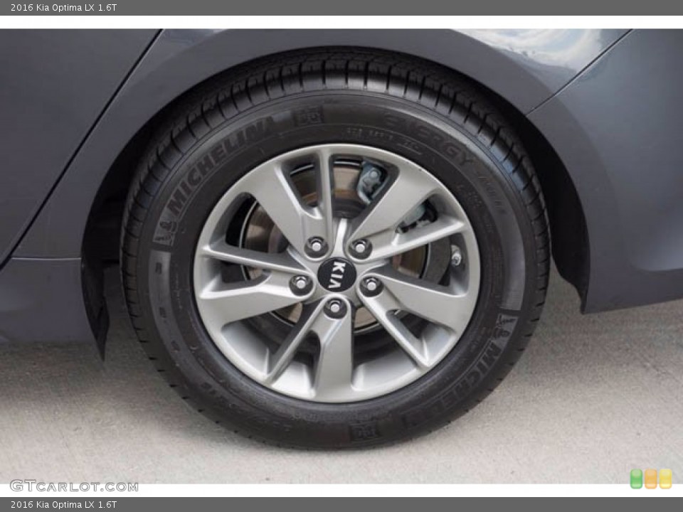 2016 Kia Optima LX 1.6T Wheel and Tire Photo #144002873