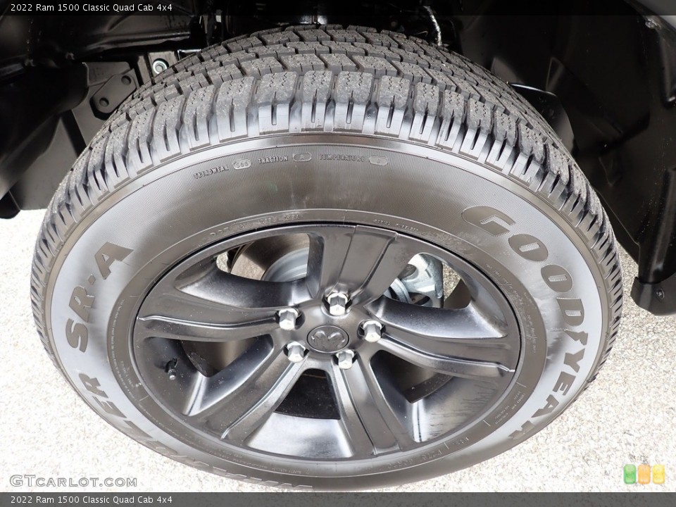 2022 Ram 1500 Classic Quad Cab 4x4 Wheel and Tire Photo #144004653