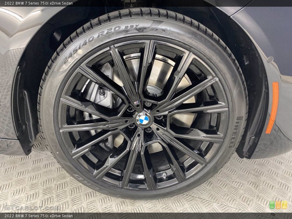 2022 BMW 7 Series 750i xDrive Sedan Wheel and Tire Photo #144019555