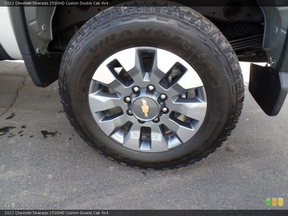 2022 Chevrolet Silverado 2500HD Custom Double Cab 4x4 Wheel and Tire Photo #144035358