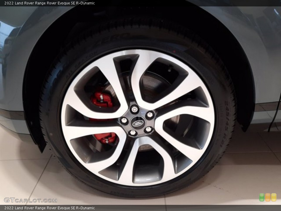 2022 Land Rover Range Rover Evoque SE R-Dynamic Wheel and Tire Photo #144035432
