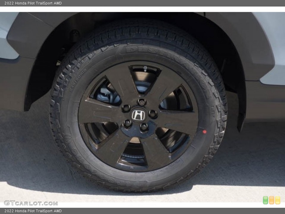 2022 Honda Pilot TrailSport AWD Wheel and Tire Photo #144037196
