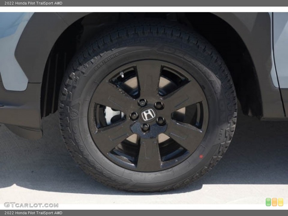 2022 Honda Pilot TrailSport AWD Wheel and Tire Photo #144037246