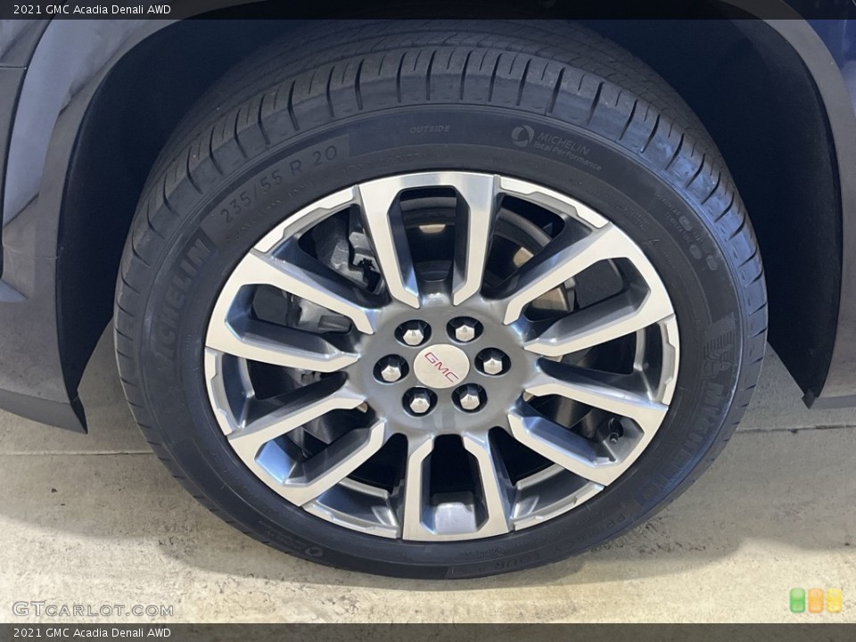 2021 GMC Acadia Denali AWD Wheel and Tire Photo #144040015