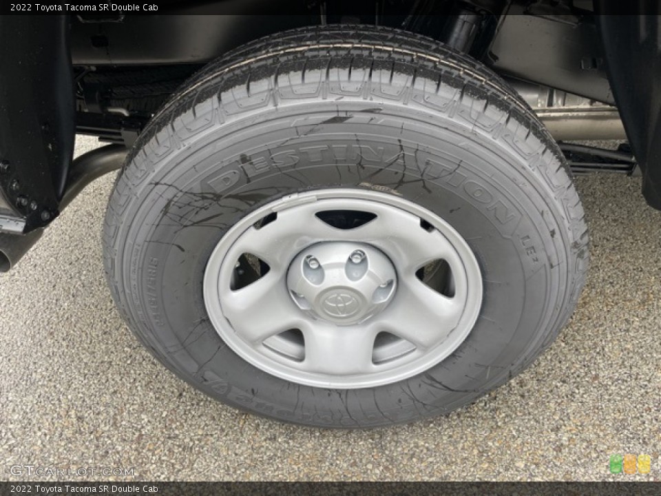 2022 Toyota Tacoma SR Double Cab Wheel and Tire Photo #144050656