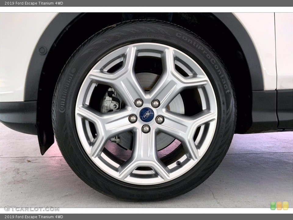 2019 Ford Escape Titanium 4WD Wheel and Tire Photo #144052208