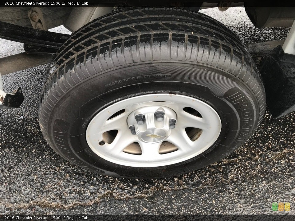 2016 Chevrolet Silverado 1500 LS Regular Cab Wheel and Tire Photo #144055734